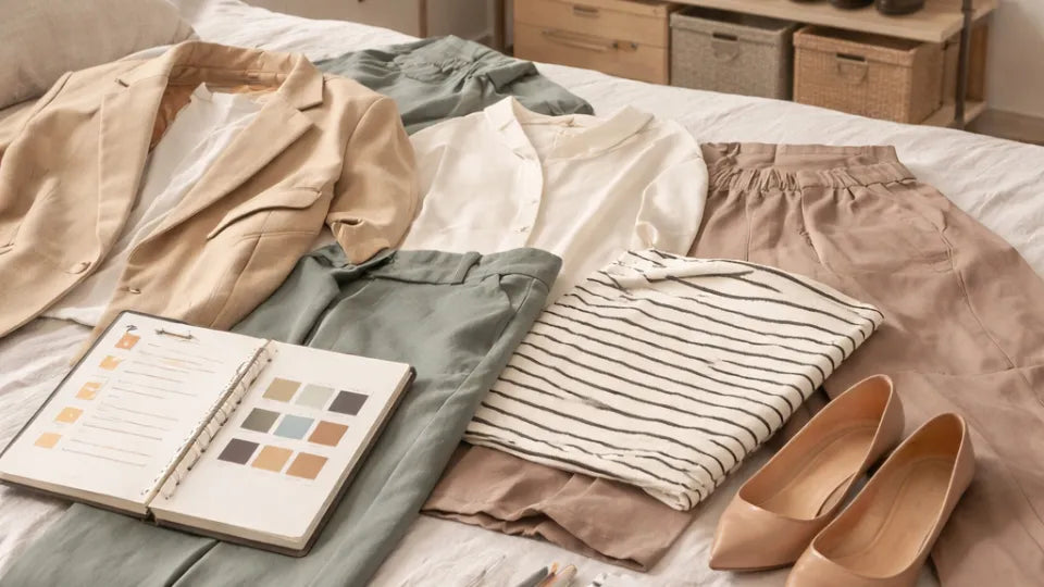 Wardrobe consultation at home in Sofia – personal stylist session
