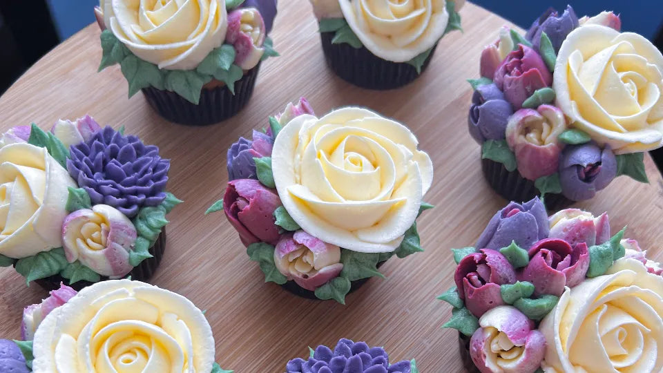 Buttercream Flower Cupcake Workshop