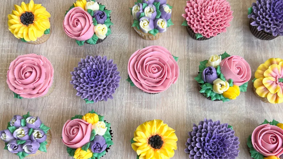 Buttercream Flower Cupcake Workshop