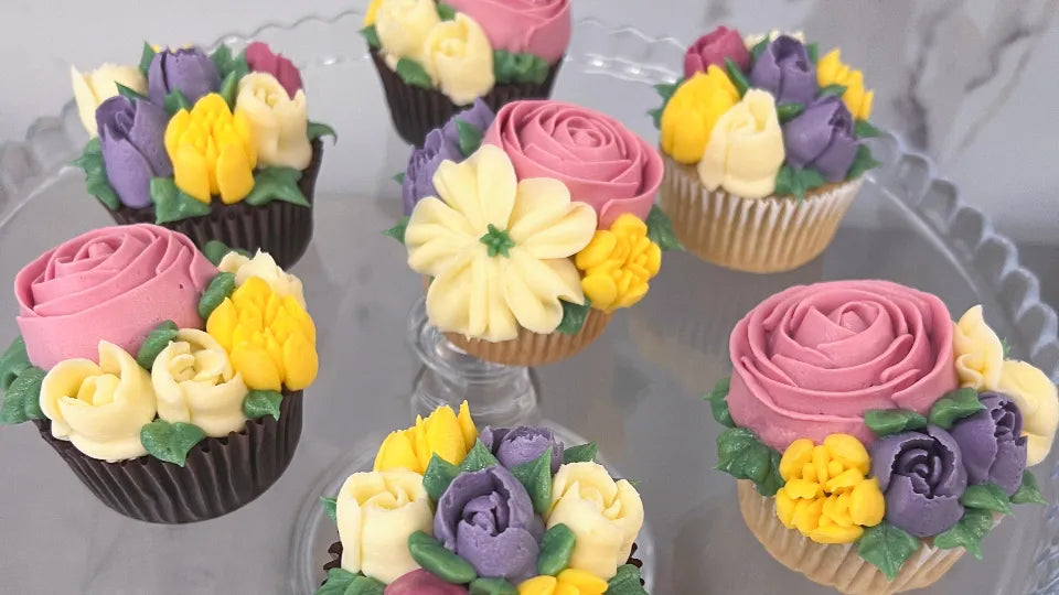 Buttercream Flower Cupcake Workshop
