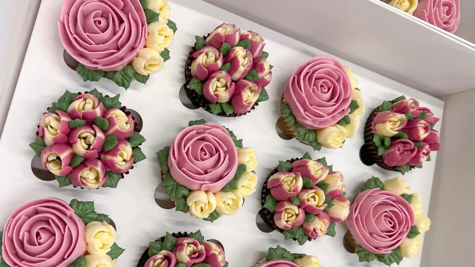 Buttercream Flower Cupcake Workshop