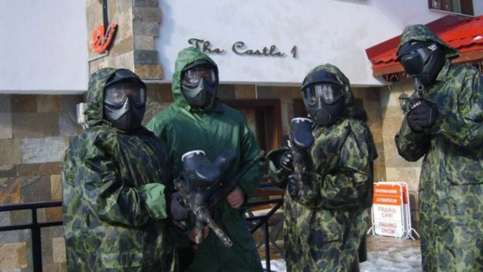 Outdoor Paintball Adventure near Pamporovo