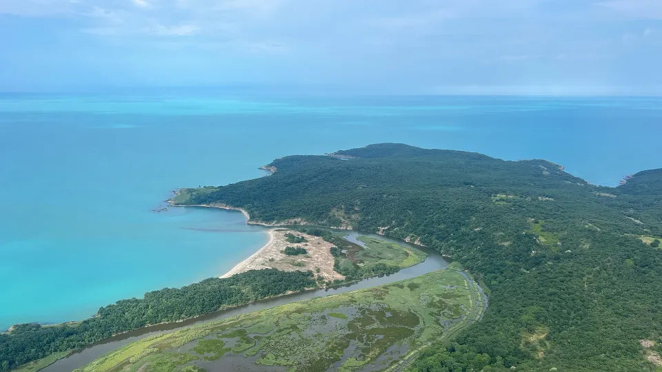 Panoramic Gyrocopter Flight over the Lion Heart Route