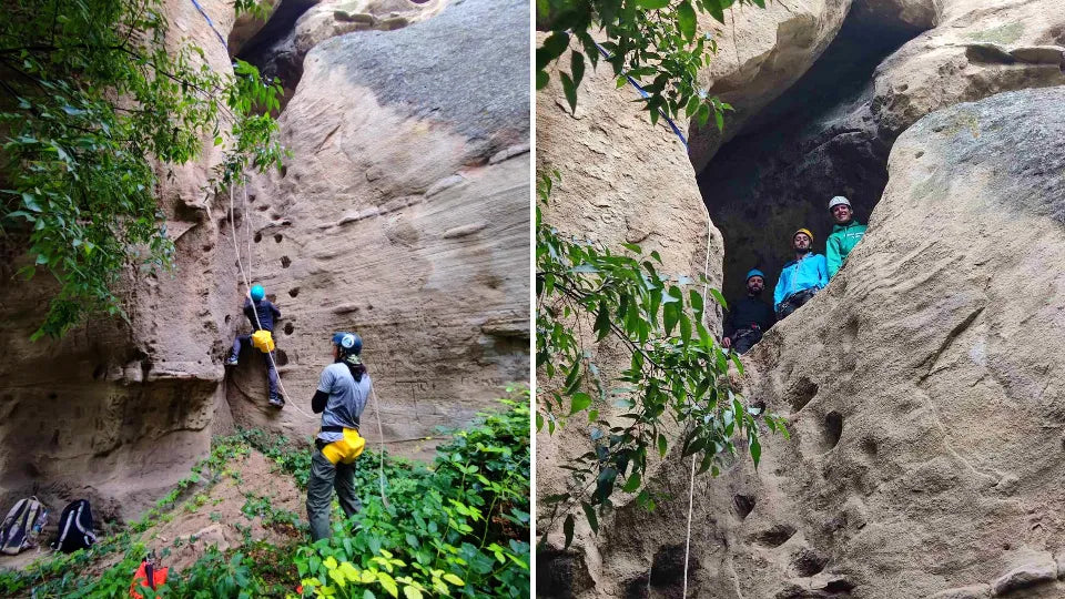 Rock Monastery Hike and Climbing near Varna