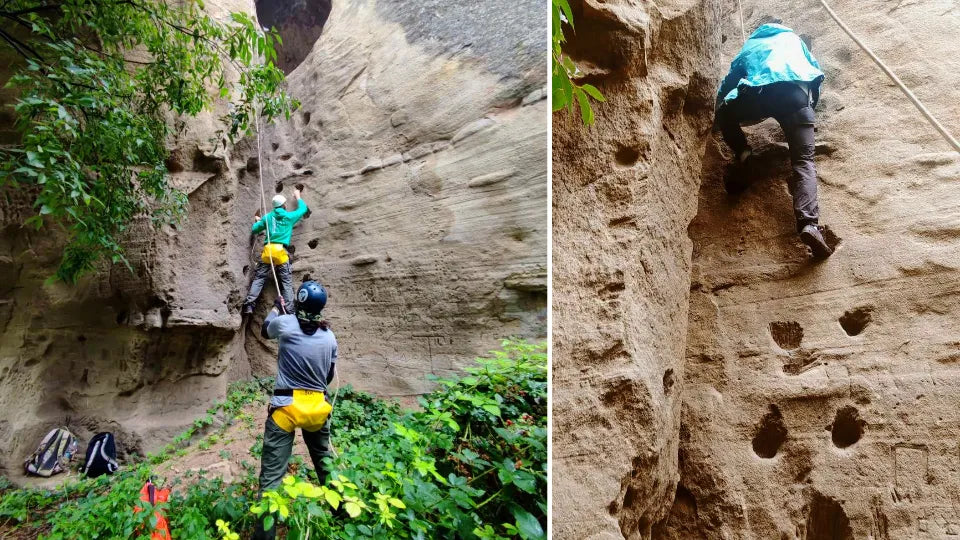 Rock Monastery Hike and Climbing near Varna