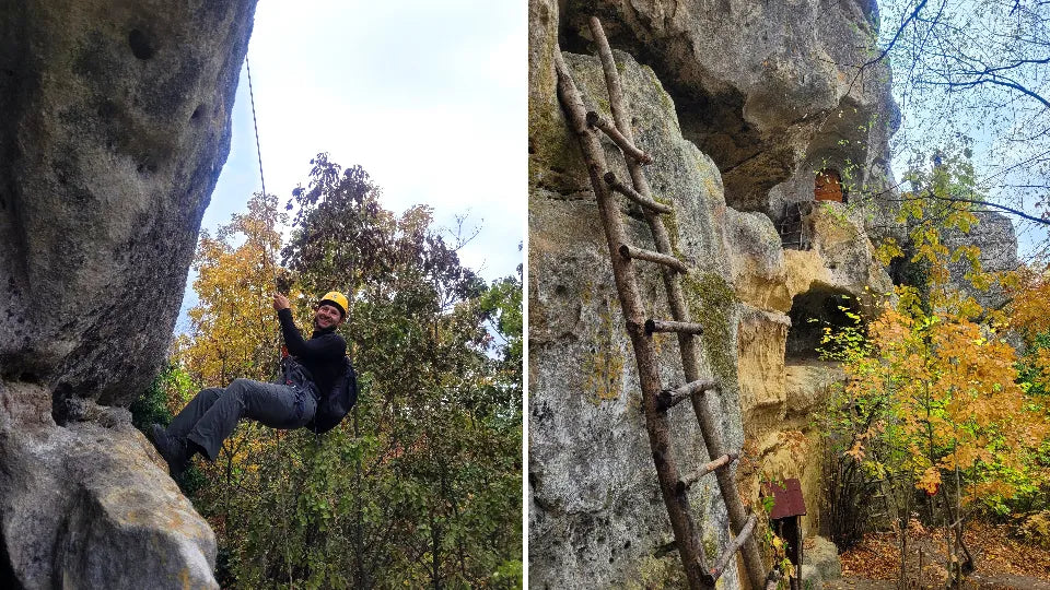 Rock Monastery Hike and Abseiling Training