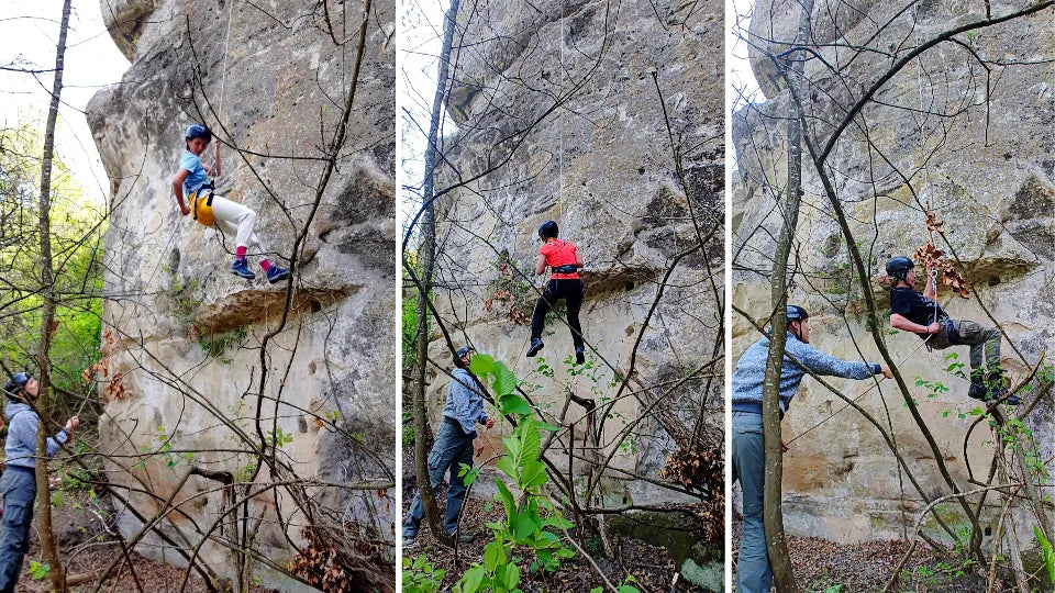 Rock Monastery Hike and Abseiling Training