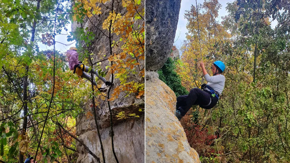 Rock Monastery Hike and Abseiling Training