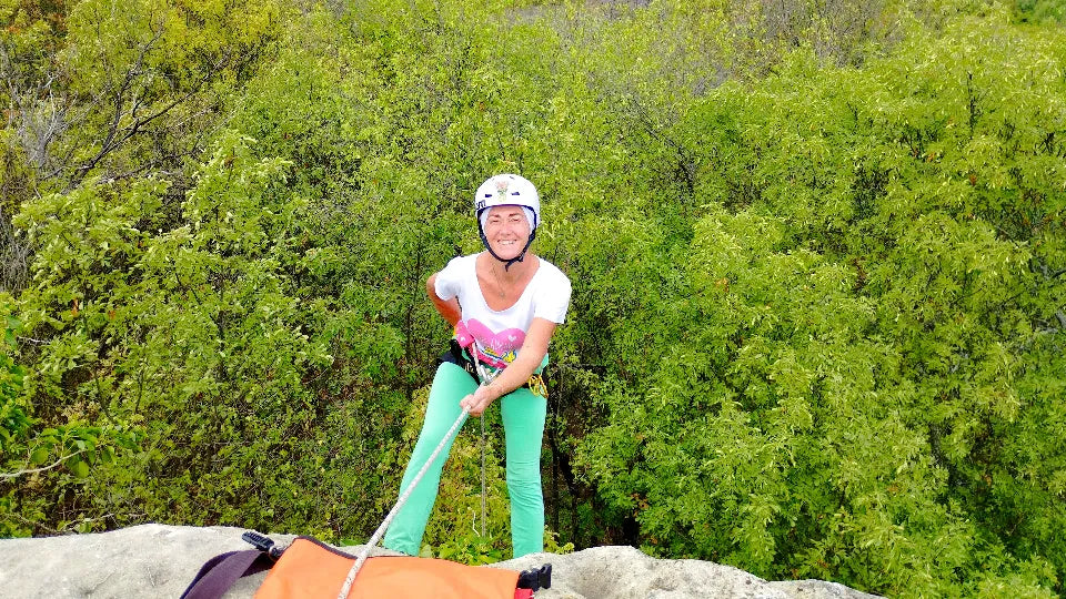 Rock Monastery Hike and Abseiling Training
