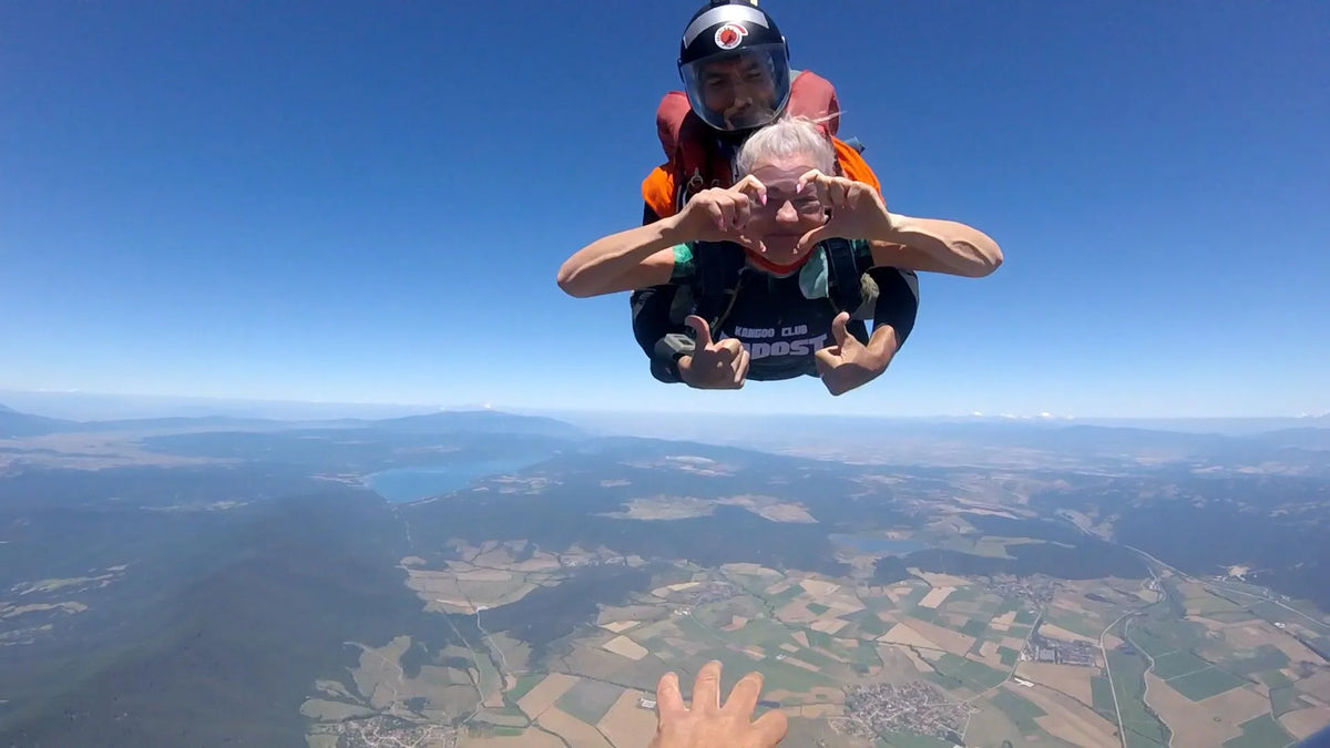 4,000 m Tandem Skydive over Rila