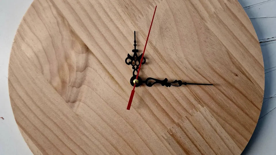 Pyrography Wall Clock Workshop in Sofia