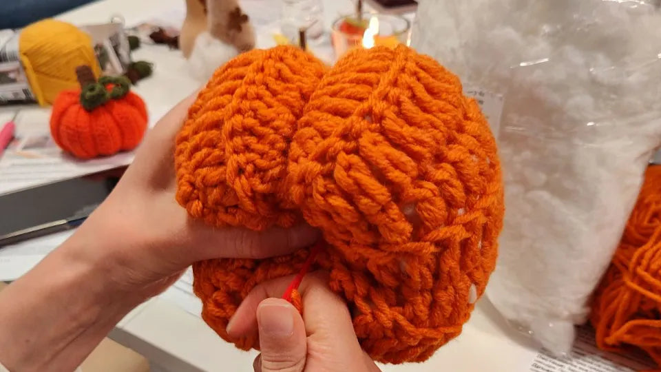 Crochet Pumpkin Workshop in Sofia
