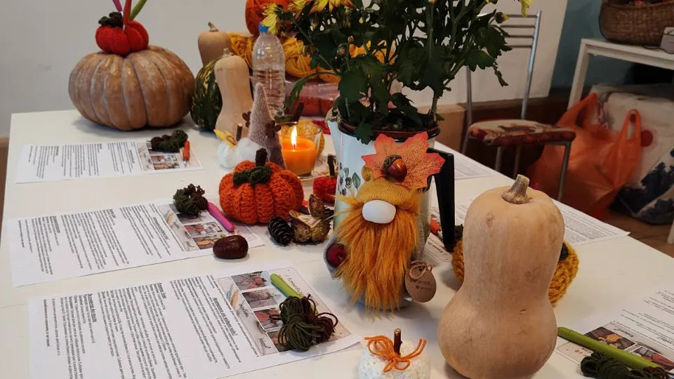 Crochet Pumpkin Workshop in Sofia