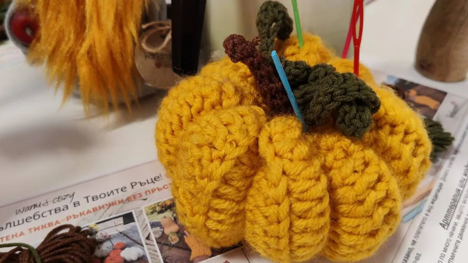 Crochet Pumpkin Workshop in Sofia
