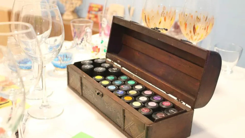 Autumn Glass Painting Workshop in Sofia