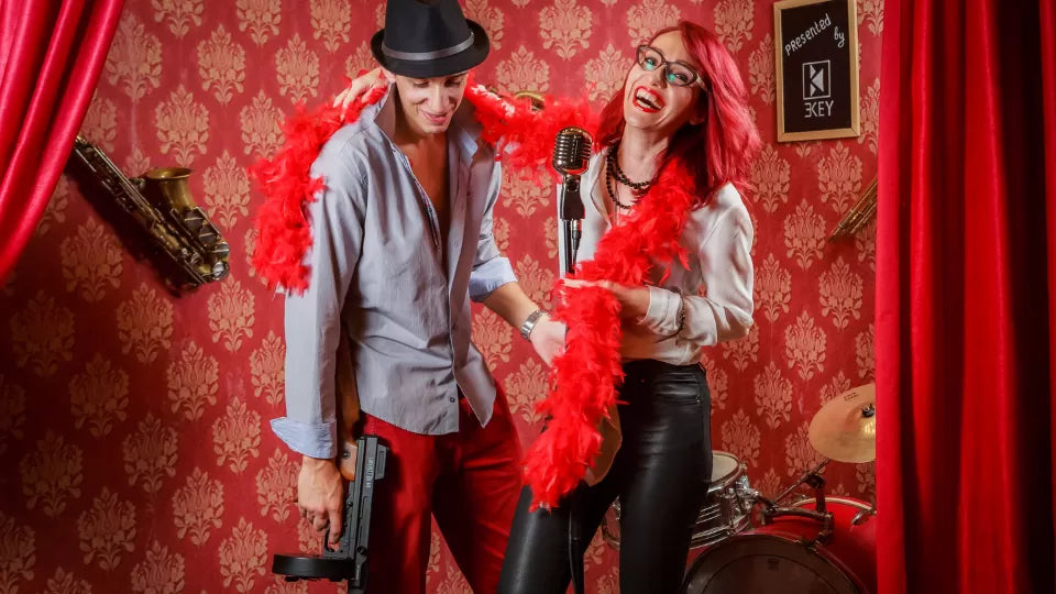 Escape room Sofia – Al Capone’s Secret Bar speakeasy set